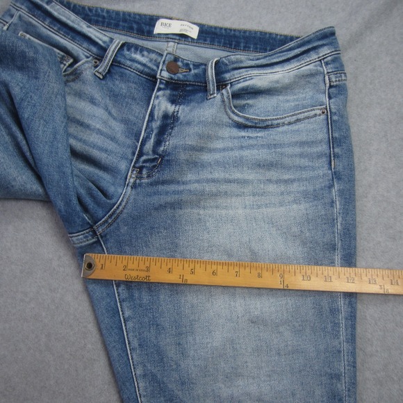 BKE Jeans Womens 32x31.5 Blue Payton Midrise Bootcut Universal Fit Stretch Denim - Picture 7 of 16